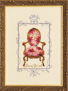 COMPLETE XSTITICH MATERIALS "ROCOCO REVIVAL -SITTING PRETTY COLLECTIONS" by NORA CORBETT