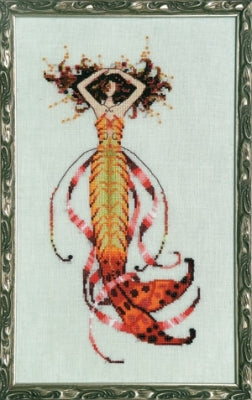 COMPLETE XSTITCH MATERIAL "NC189 SIREN'S SONG MERMAID" by NORA CORBETT