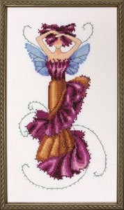 COMPLETE XSTITCH MATERIALS "TULIP- SPRING GARDEN PARTY" by NORA CORBETT