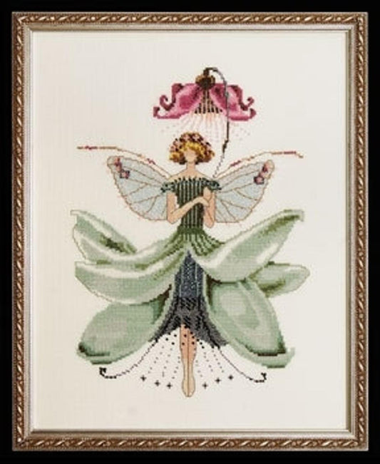 Charts and Embellishment + special Threads - Magnolia -Spring Garden Pixie Couture Collection NC133