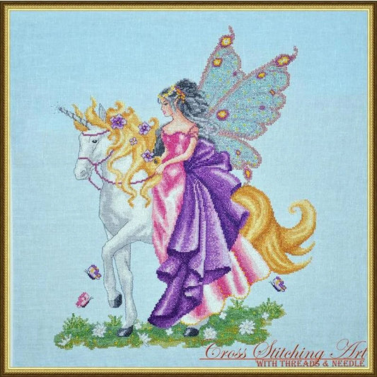 SALE! Complete Xstitch Materials MAGICAL JOURNEY - by Cross Stitching Art Design