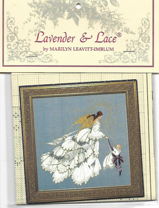 COMPLETE XSTITCH MATERIALS "ANGEL OF MERCY" by Lavender and Lace