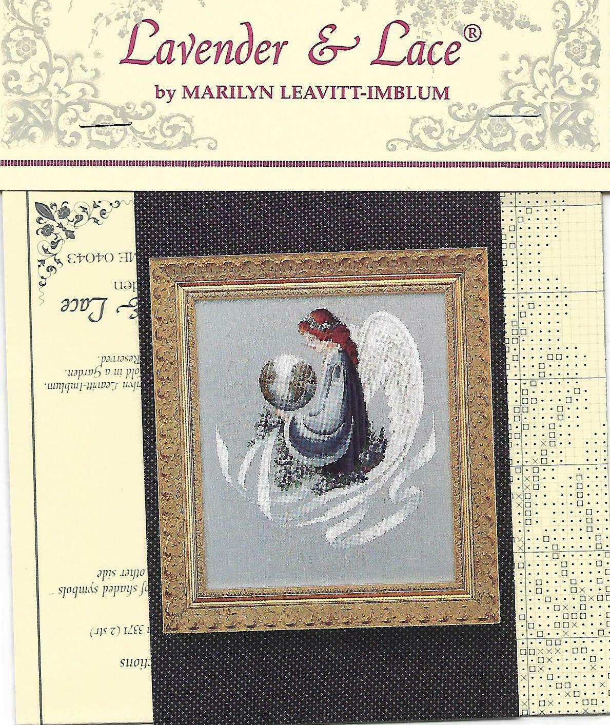 SALE! Complete Xstitch Materials L&L16 Earth Angel By Lavender and Lace