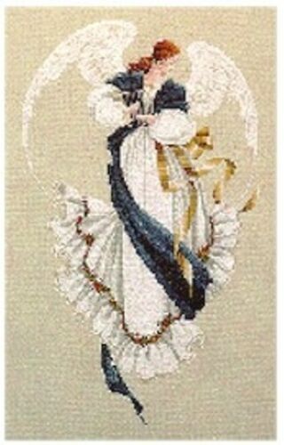 COMPLETE XSTITCH MATERIALS "ANGEL OF HOPE" by Lavender and Lace