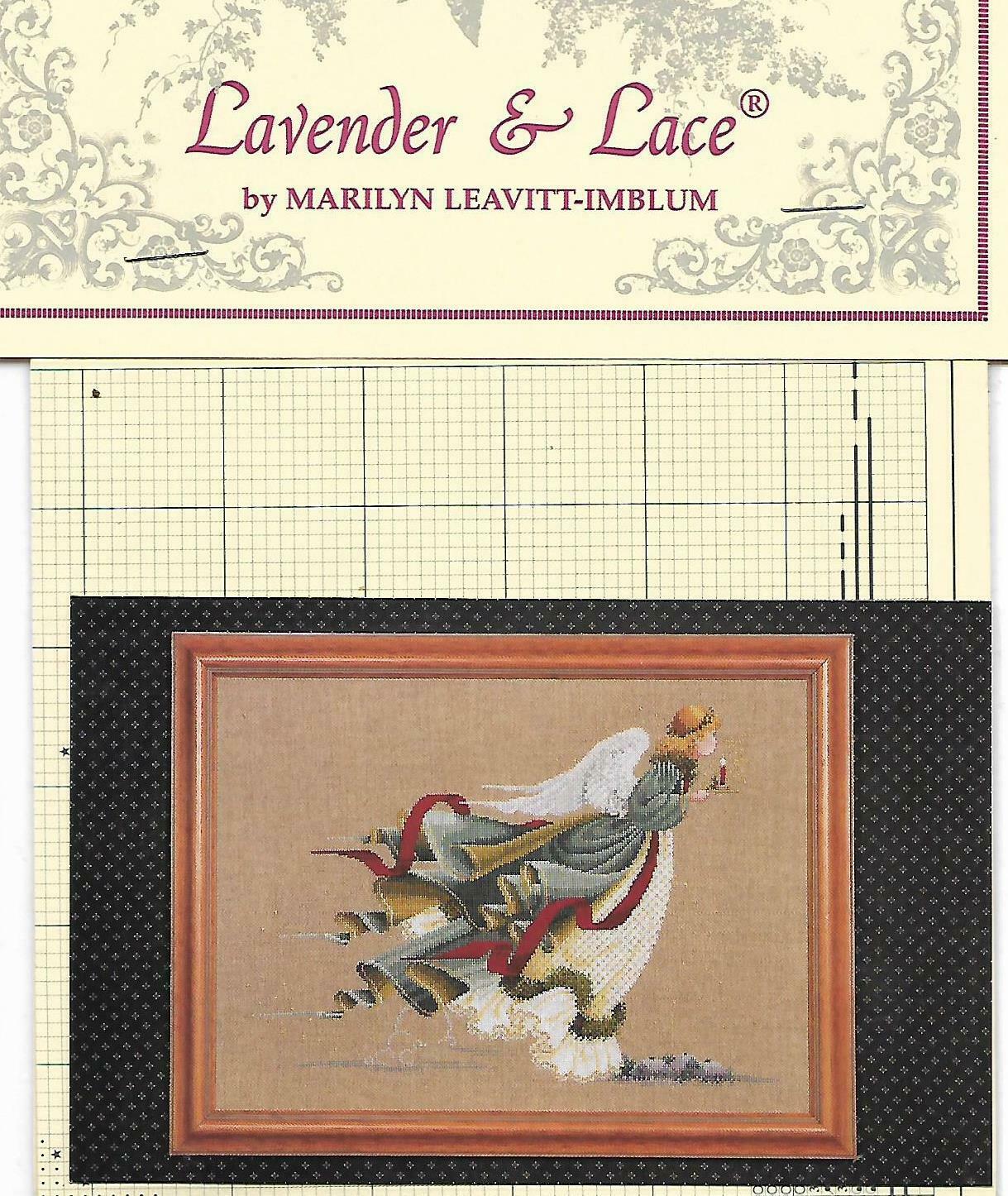 COMPLETE XSTITCH MATERIALS "ANGEL OF LIGHT" by Lavender and Lace