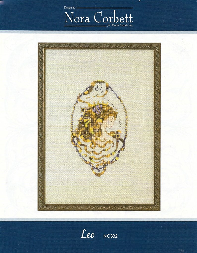 SALE! Complete Xstitch Materials LEO NC332 by Nora Corbett