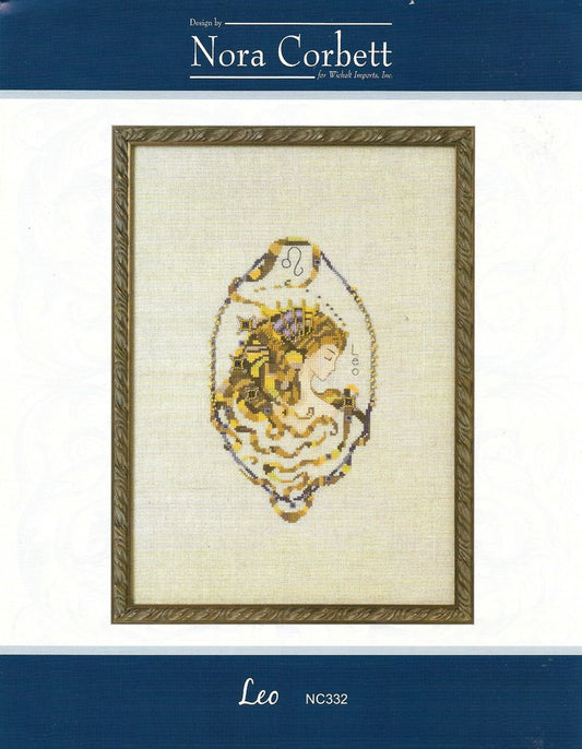 SALE! Complete Xstitch Materials LEO NC332 by Nora Corbett