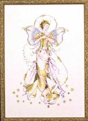 COMPLETE XSTITCH MATERIALS "JUNE'S PEARL FAIRY MD52" by Mirabilia