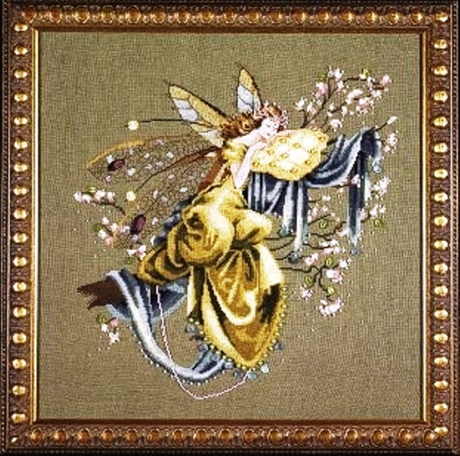 COMPLETE XSTITCH MATERIALS "LILLY OF THE WOODS MD80" by Mirabilia