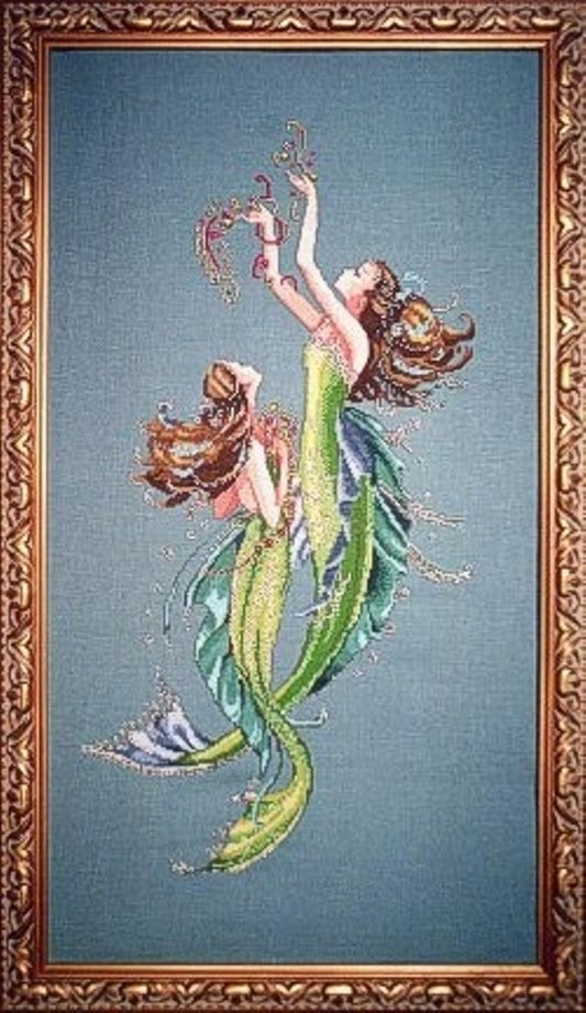 MD85 "MERMAIDS OF THE DEEP BLUE " by Mirabilia with Complete Materials