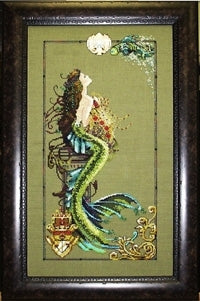 COMPLETE XSTITCH MATERIALS "MERMAID OF ATLANTIS MD95" by Mirabilia