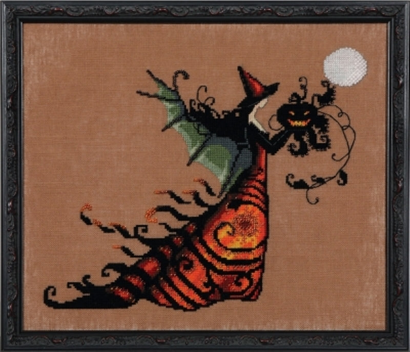 COMPLETE XSTITCH MATERIALS "ELECTRA NC219" Bewitching Pixies by Nora Corbett