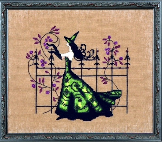 COMPLETE XSTITCH MATERIALS "GWEN NC220" Bewitching Pixies by Nora Corbett