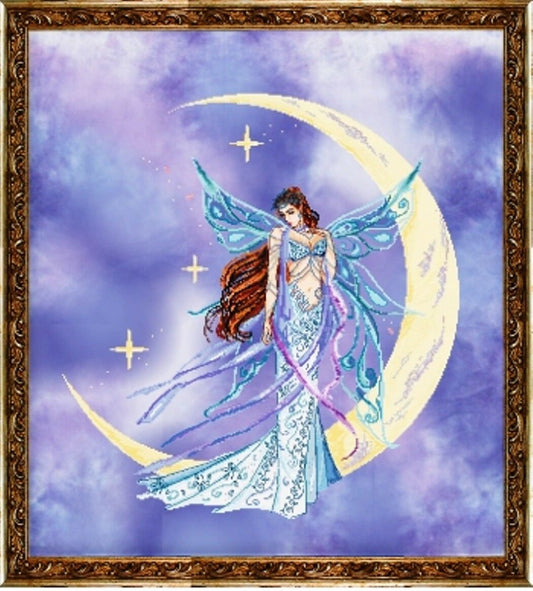 COMPLETE XSTITCH MATERIALS M05 MOON SWEET MOON" by Passione Ricamo