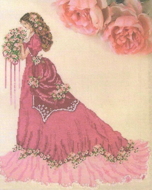 COMPLETE XSTITCH MATERIALS "LADY OF ROSES" by Passione