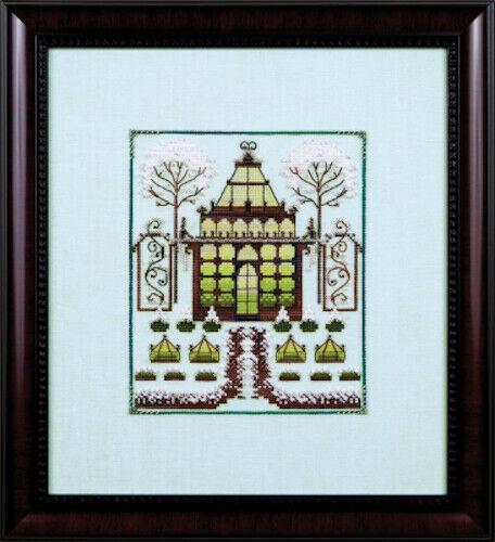 SALE! Complete Xstitch Materials NC304 CRYSTAL TRELLIS by Nora Corbett