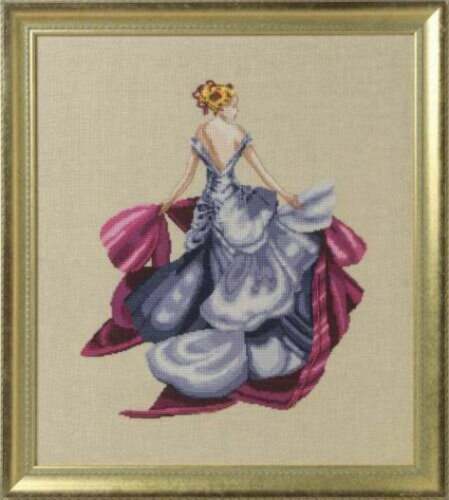 Complete Xstitch materials MD172 STARLET - by Mirabilia