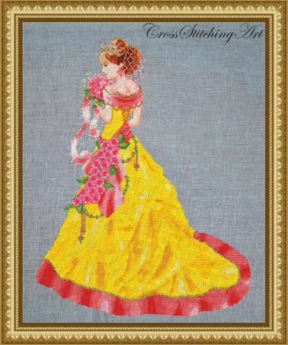 MILADY of SPRING - Complete Xstitch Materials